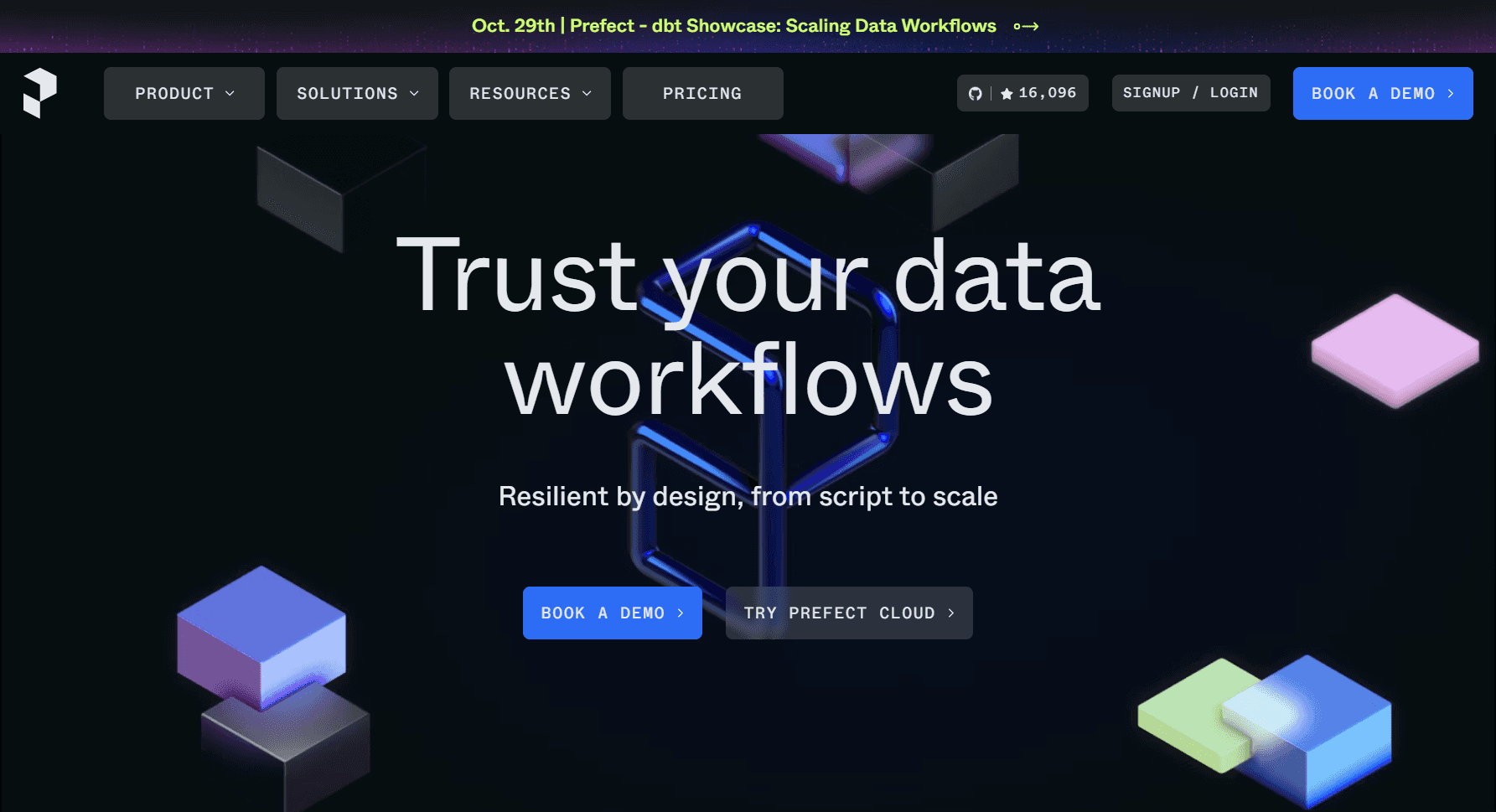 Workflow Orchestration Made Simple | Prefect